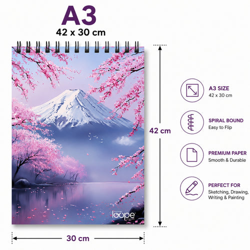 Loope A3 Sketch Pad - Japan