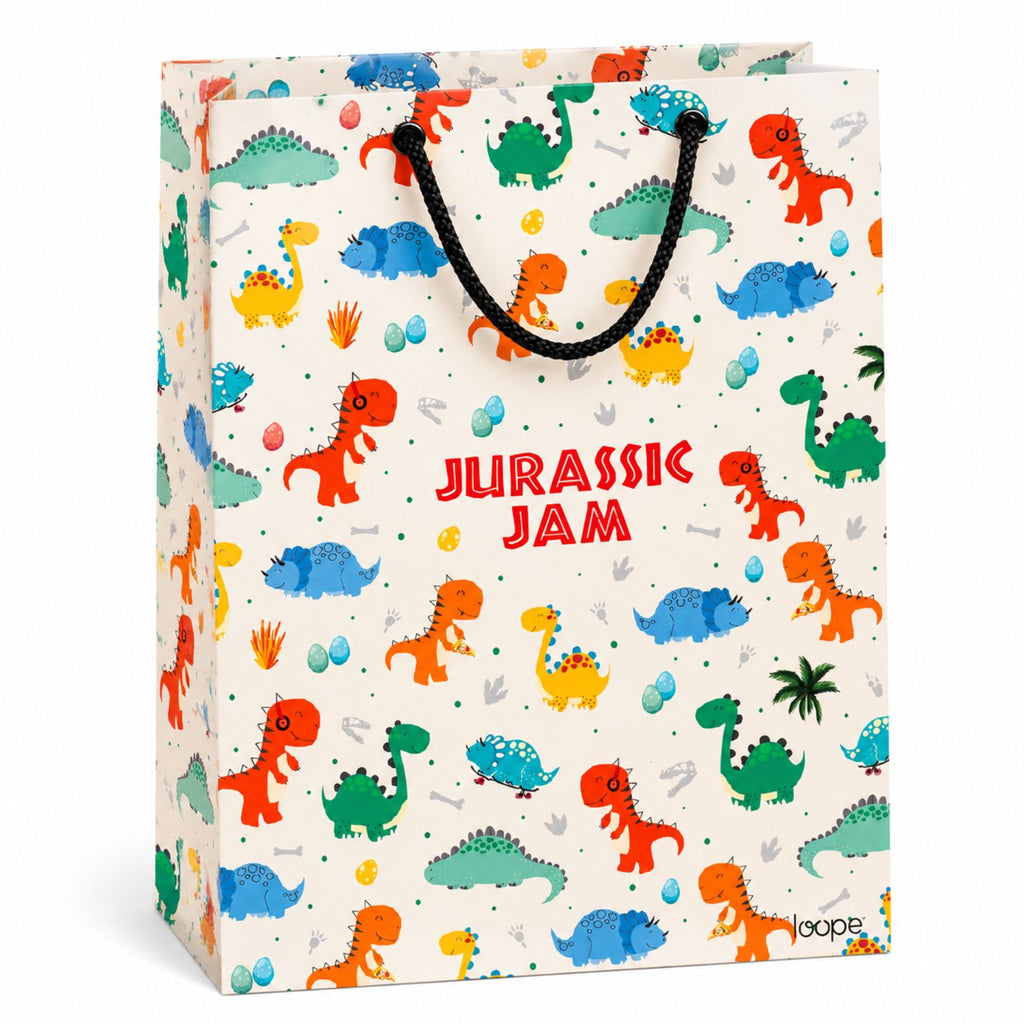 Loope Gift Bag Medium - Dinosaur