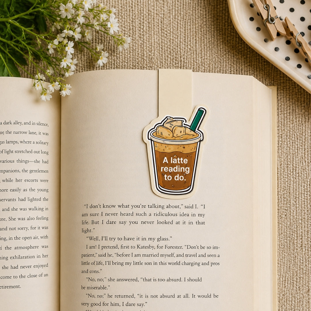 Loope Bookmark - A Latte Reading To Do | Loope | ST0067343