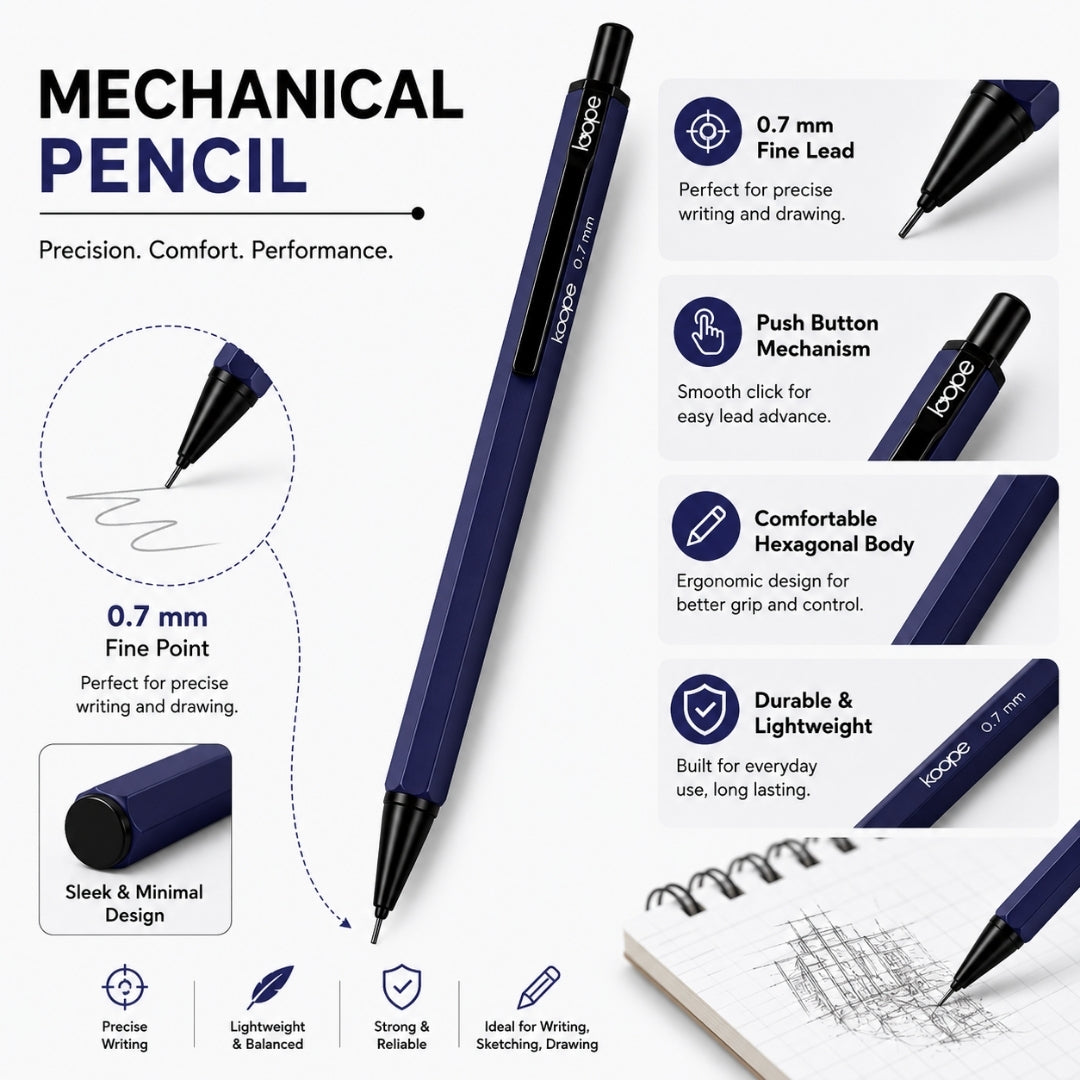 Loope Mechanical Pencil - 0.7mm- Blue | Loope | ST0068430