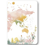 Loope World Map Notebook -  A6