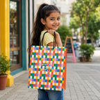 Loope Gift Bag Medium - Geometric Check