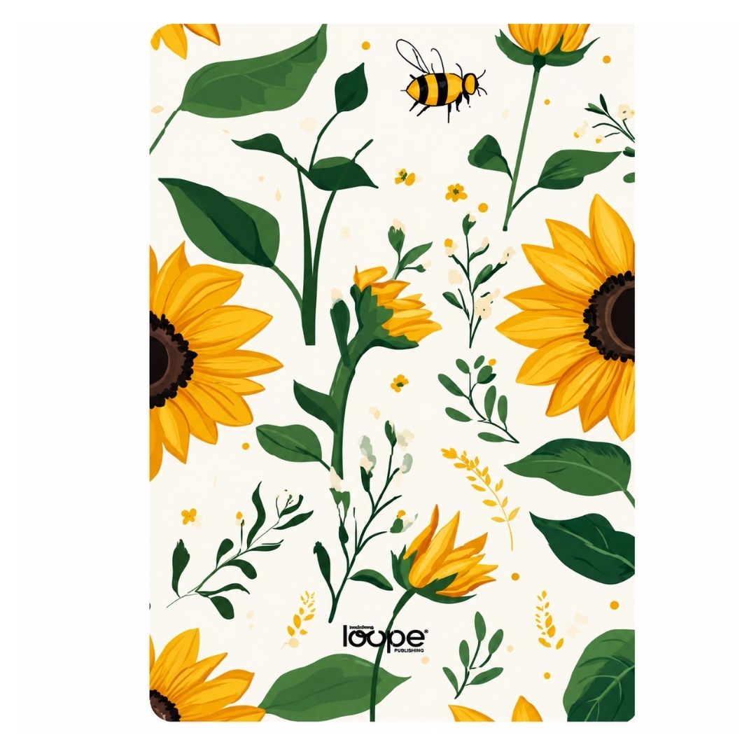 Loope Sunflowers Notebook - A6 | Loope | ST0067564
