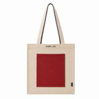 Loope Block Tote Bag - Brown