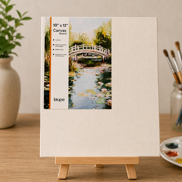 Loope Canvas Board - 10X12 Inch