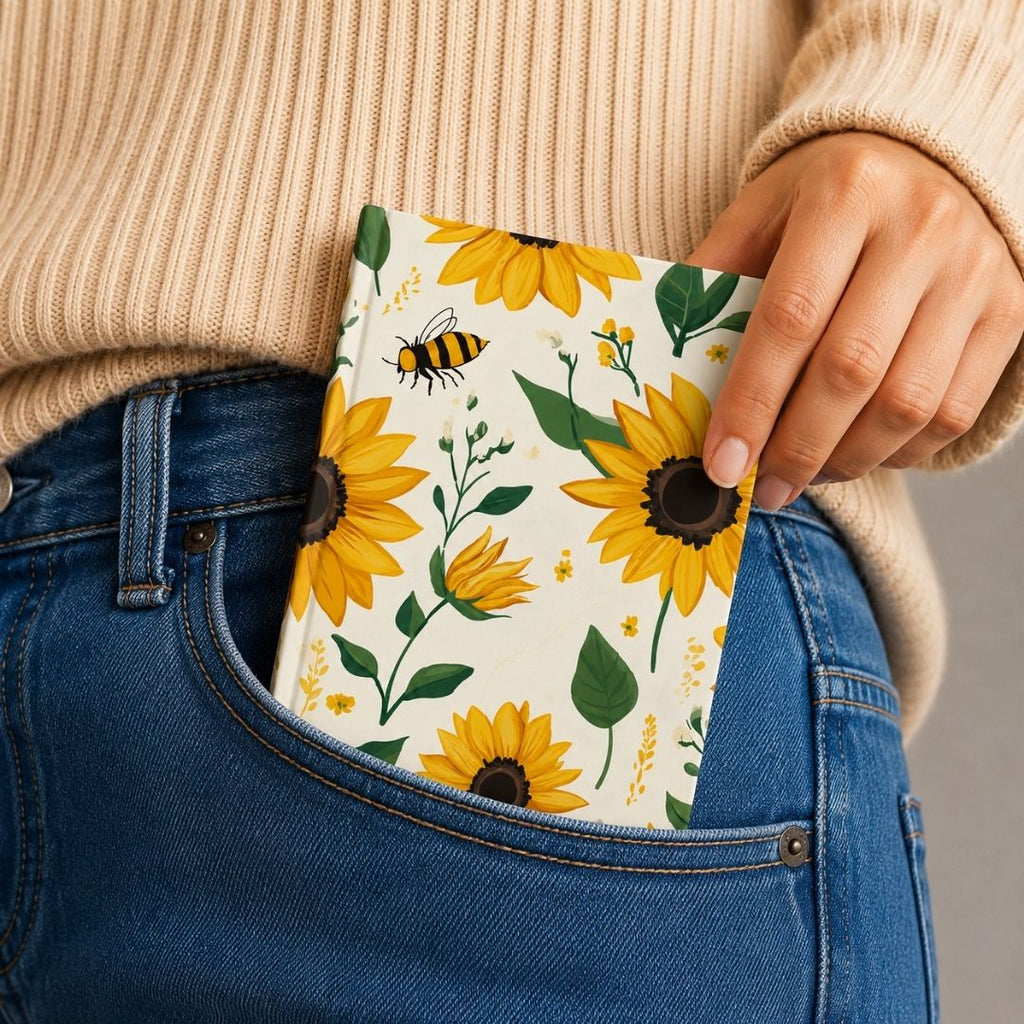 Loope Sunflowers Notebook - A6