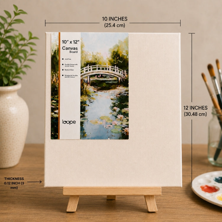 Loope Canvas Board - 10X12 Inch | Loope | ST0069033