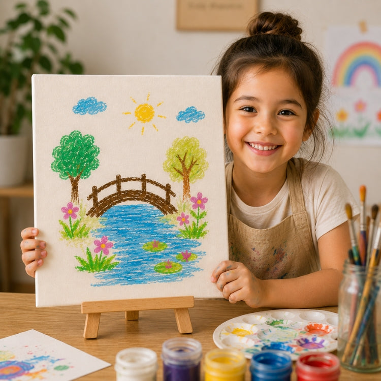 Loope Canvas Board - 12X12 Inch