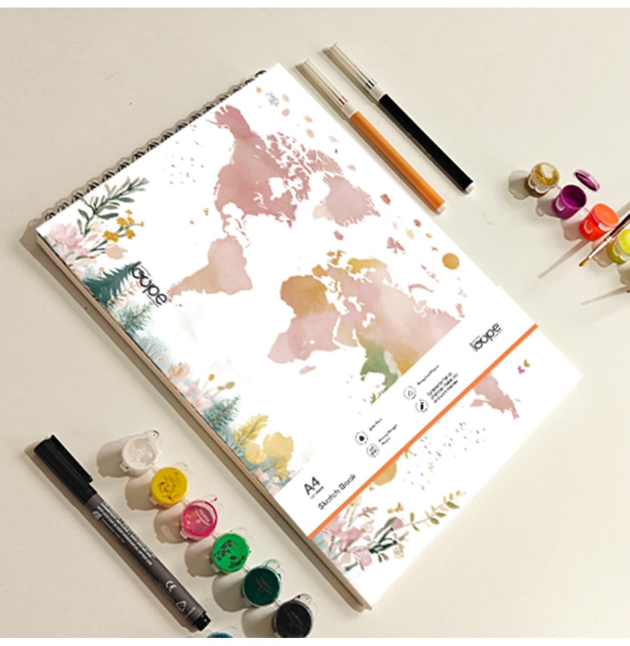 Loope Kids A4 Sketch Pad - Travel | Loope | ST0068552