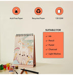 Loope Kids A5 Sketch Pad - Unicorn