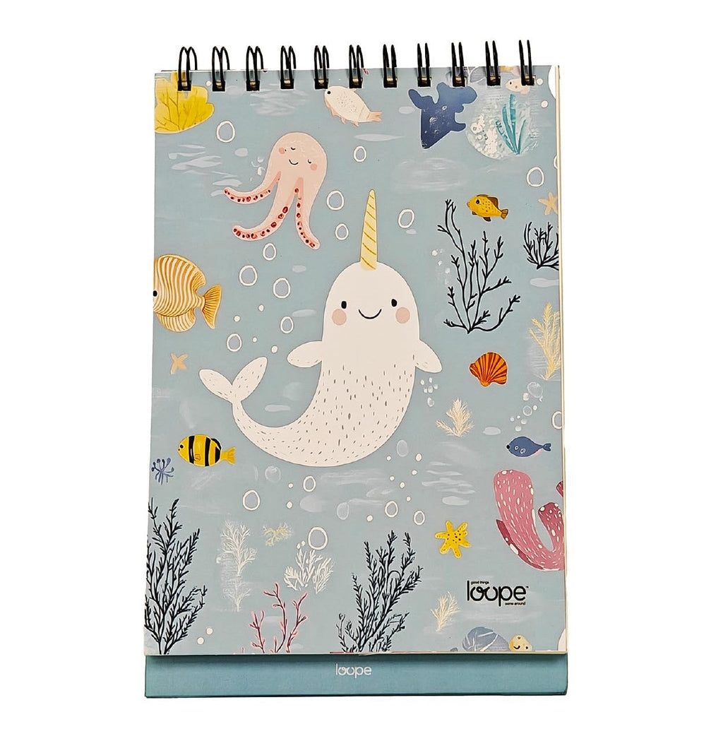 Loope Kids A4 Sketch Pad - Ocean