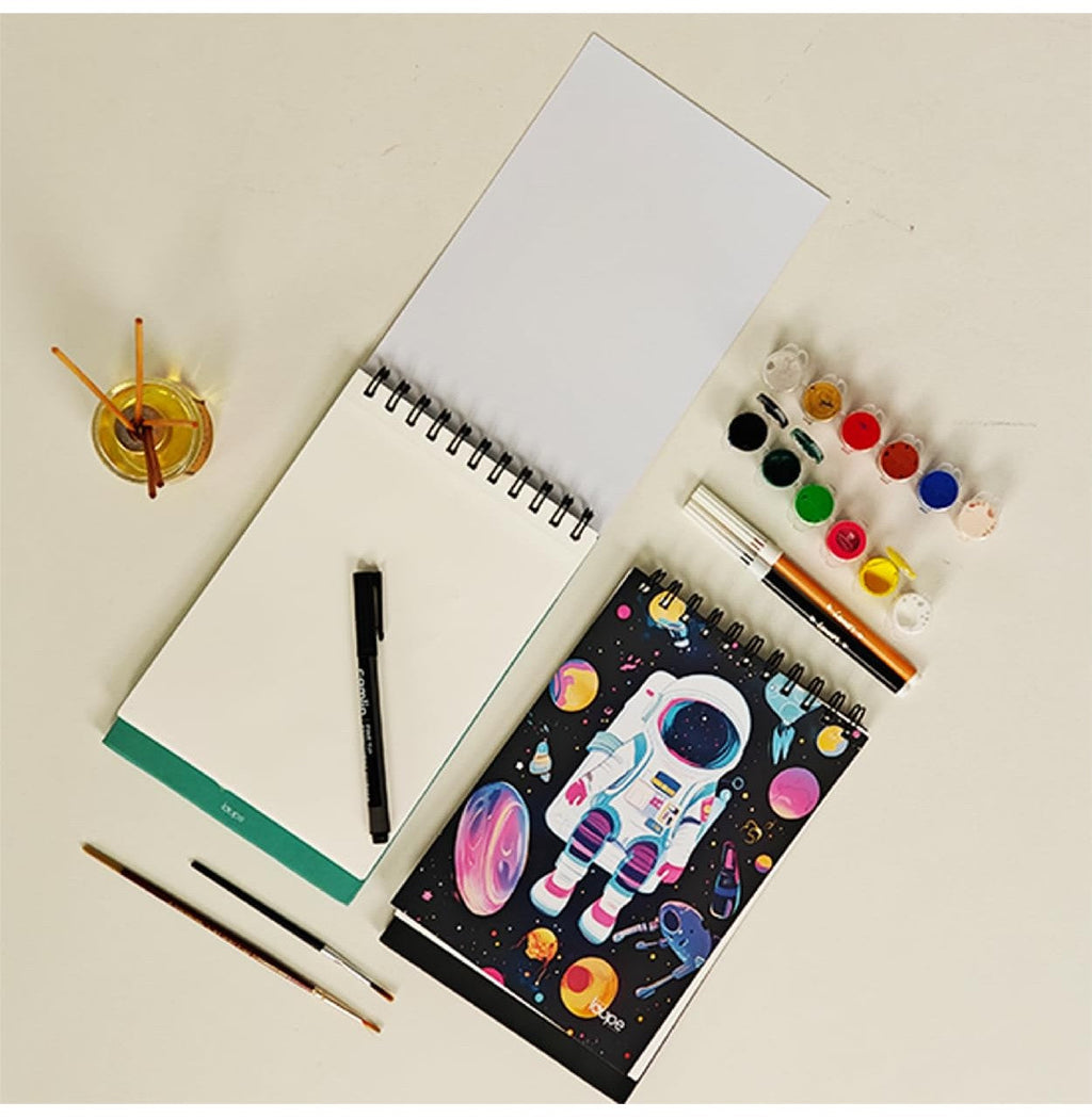Loope Kids A5 Sketch Pad - Space