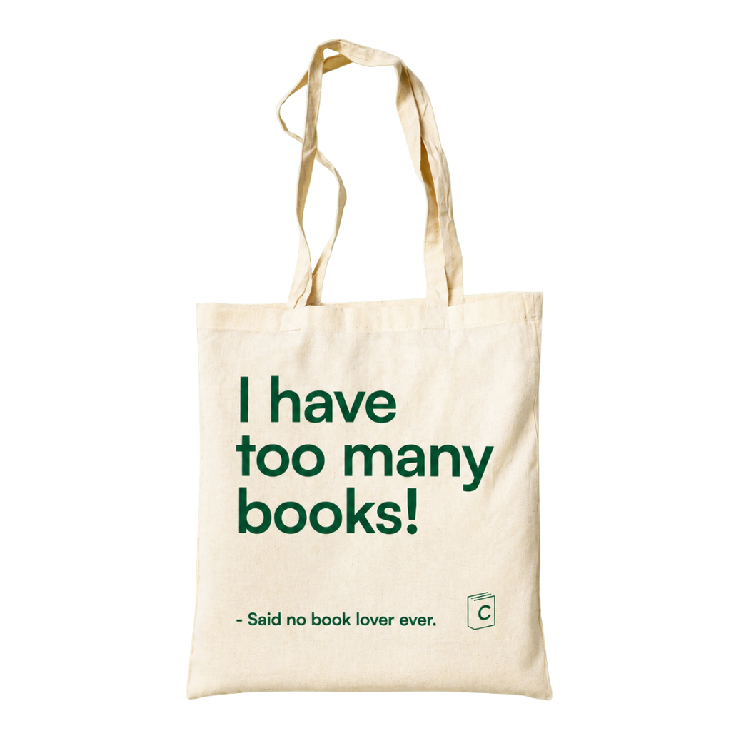 Loope I Have Too Many Books Tote Bag
