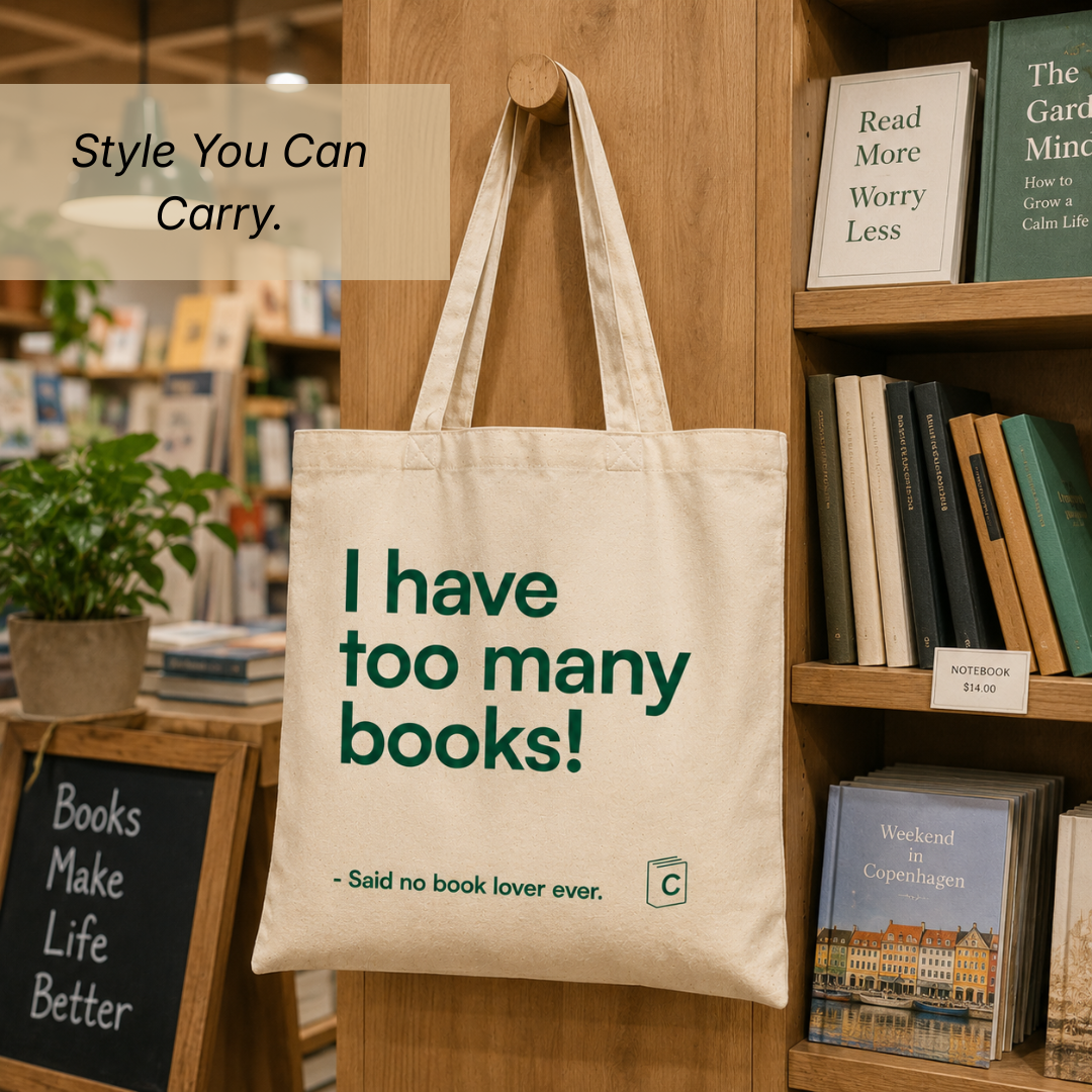Loope I Have Too Many Books Tote Bag | Loope | GI0012181