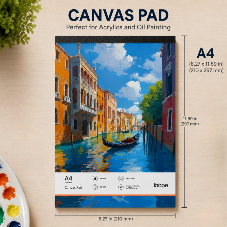 Loope A4 Canvas Pad