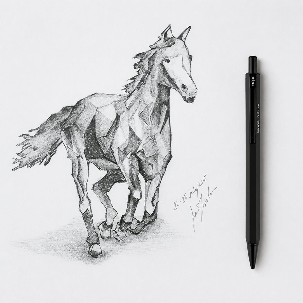 Loope Mechanical Pencil - 0.5mm- Black