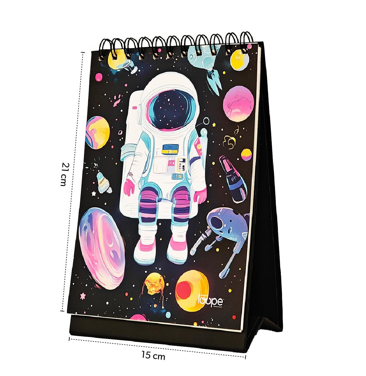 Loope Kids A5 Sketch Pad - Space | Loope | ST0068550