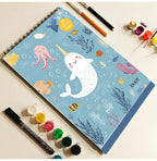Loope Kids A4 Sketch Pad - Ocean