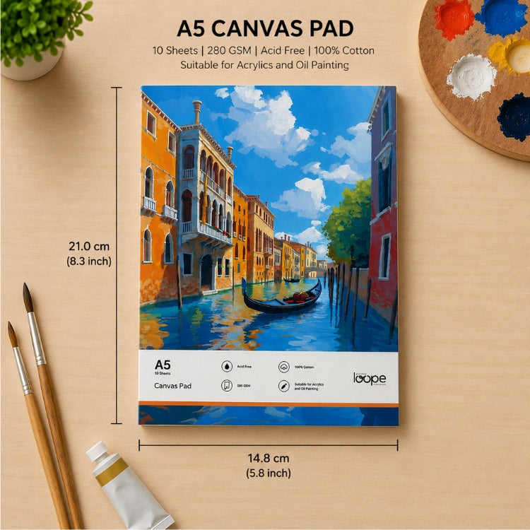 Loope A5 Canvas Pad