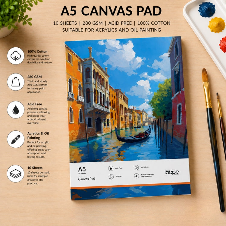 Loope A5 Canvas Pad | Loope | ST0069037