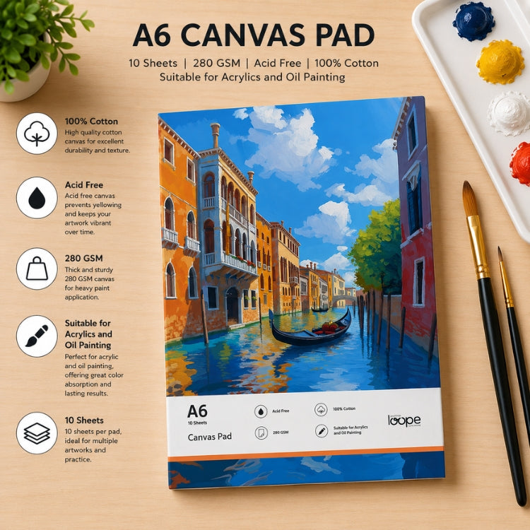 Loope A6 Canvas Pad | Loope | ST0069038