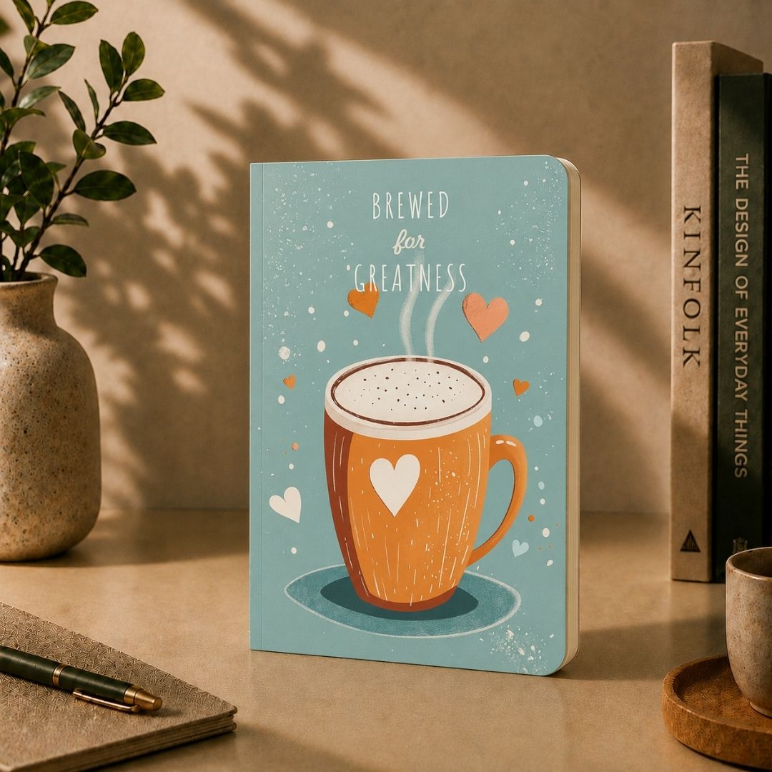 Loope Brewed For Greatness Notebook - A6 | Loope | ST0067585