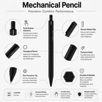 Loope Mechanical Pencil - 0.5mm- Black