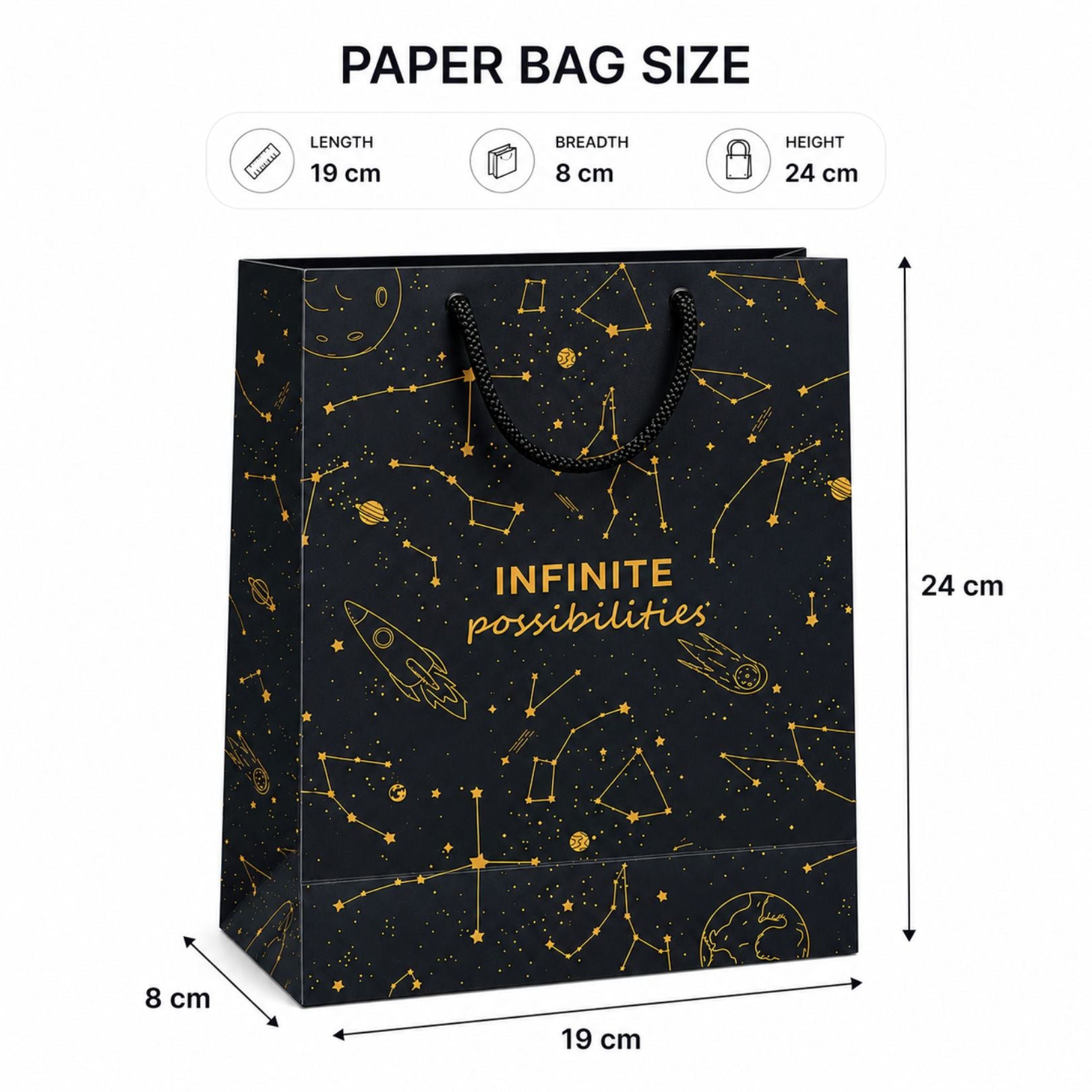 Loope Gift Bag Medium - Constellation | Loope | ST0069571