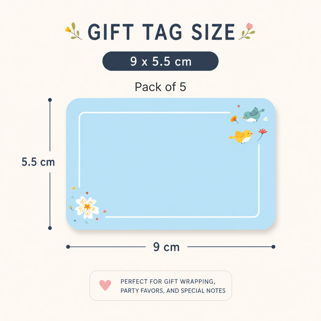 Loope Gift Tag- Flora