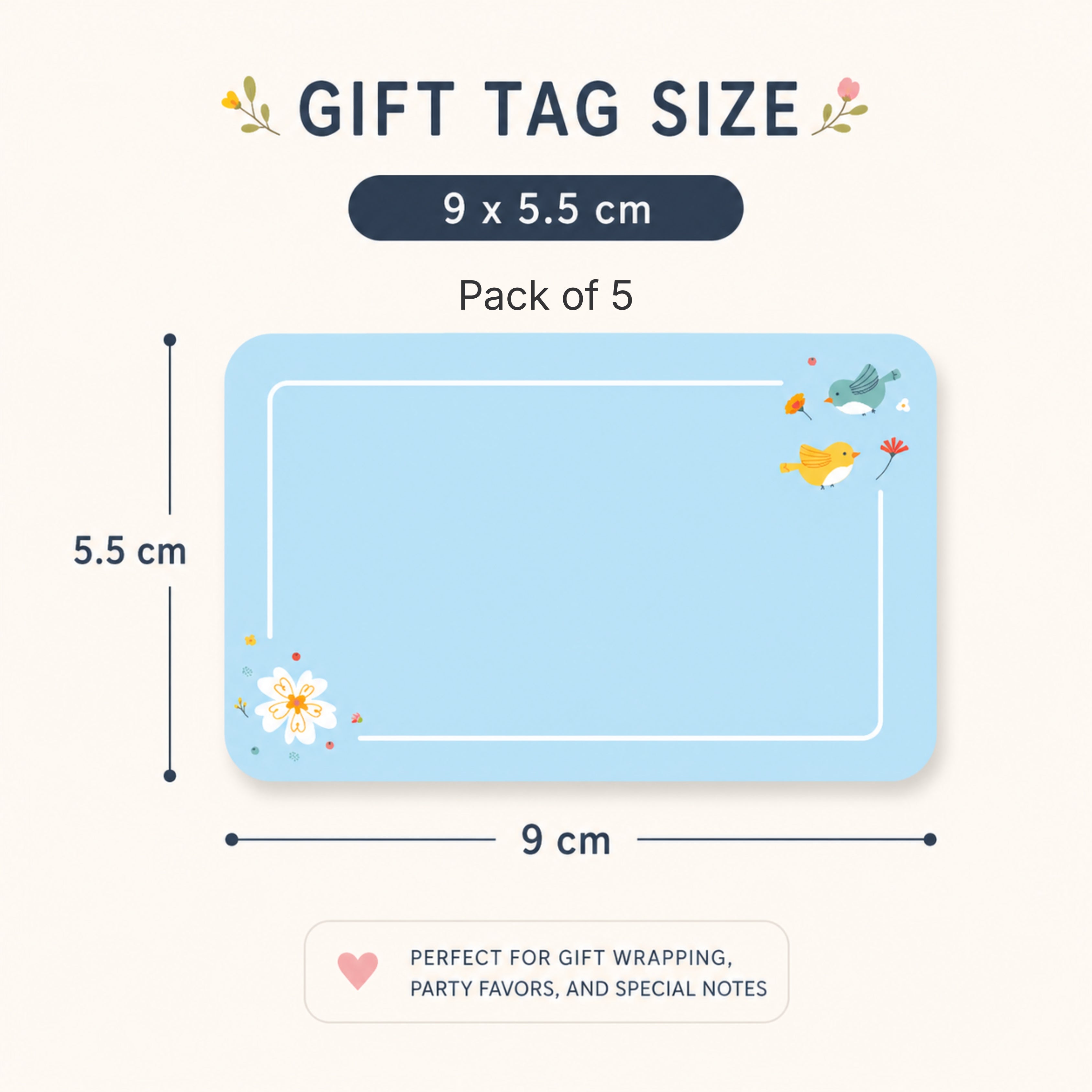 Loope Gift Tag- Flora | Loope | GI0014542