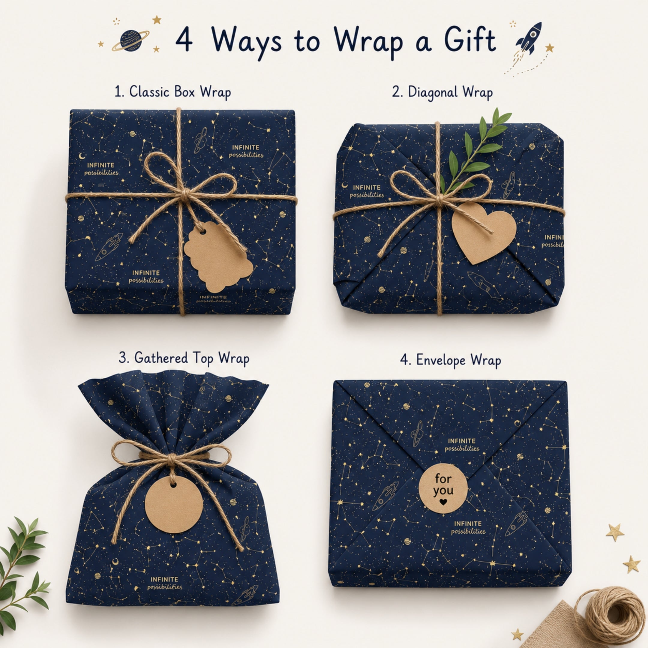 Loope Gift Wrapper - Constellaton | Loope | GI0014254