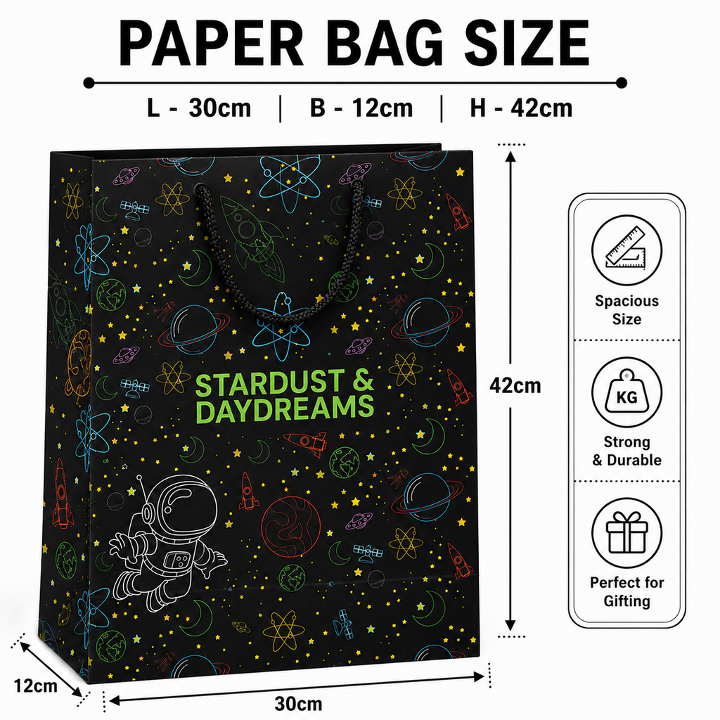 Loope Gift Bag Large - Space
