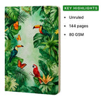 Loope Unruled Notebook A6 | Wild & Wonderful