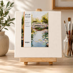 Loope Canvas Board With Easel - 5X5 Inches