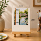 Loope Canvas Board With Easel - 4X6 Inches