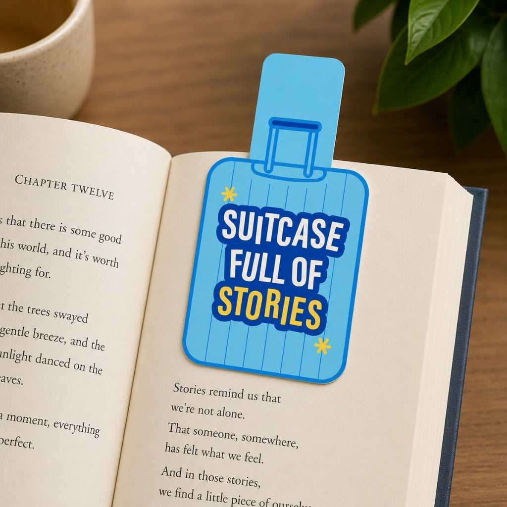 Loope Bookmark - Suitcase Full Of Stories