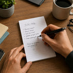 Loope Memo Cards White - Ruled