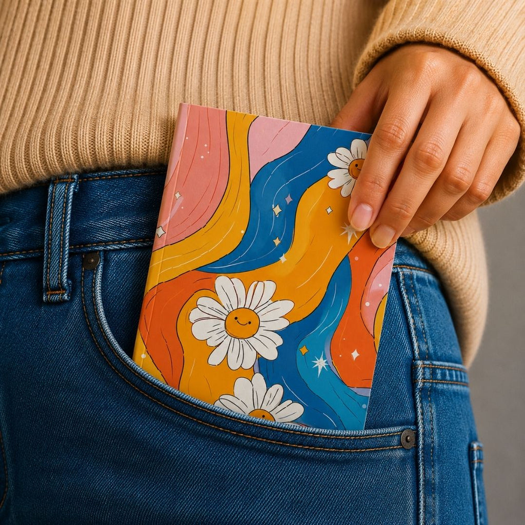Loope Grooy Foil Notebook - A6