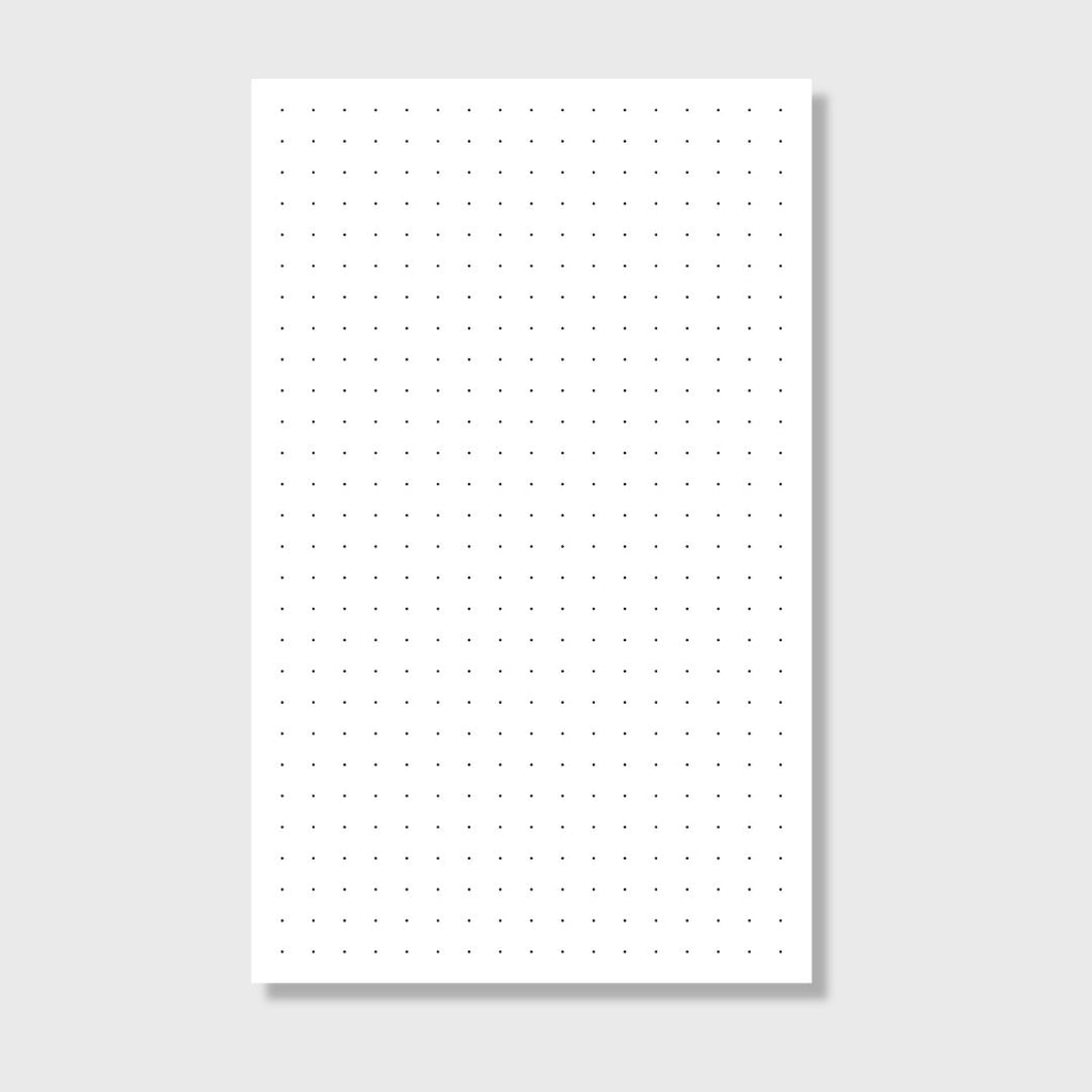 Loope Memo Cards White - Doted