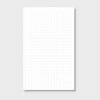 Loope Memo Cards White - Doted