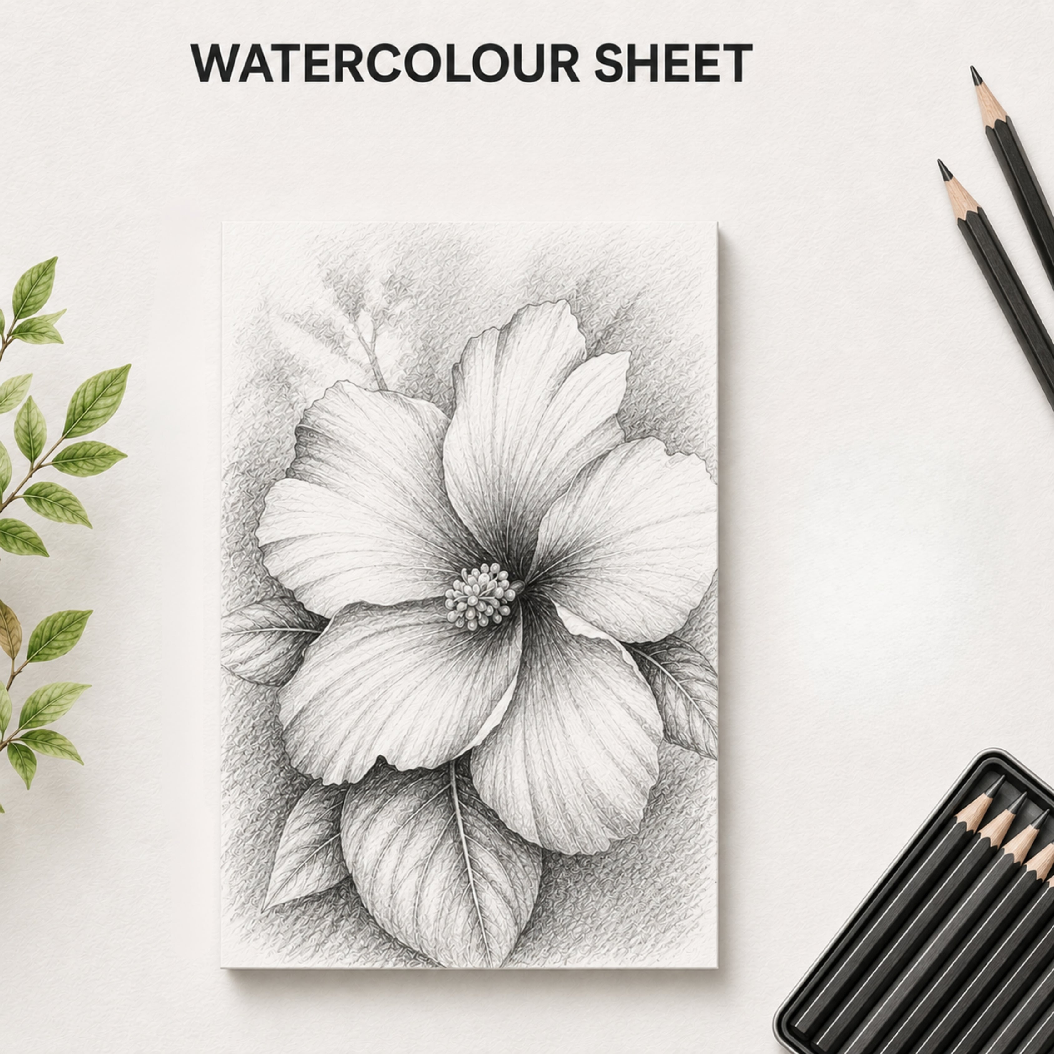 Loope A6 Watercolor Loose Sheets  200 Gsm ColdPress Paper, 30 Sheets | Loope | ST0067083