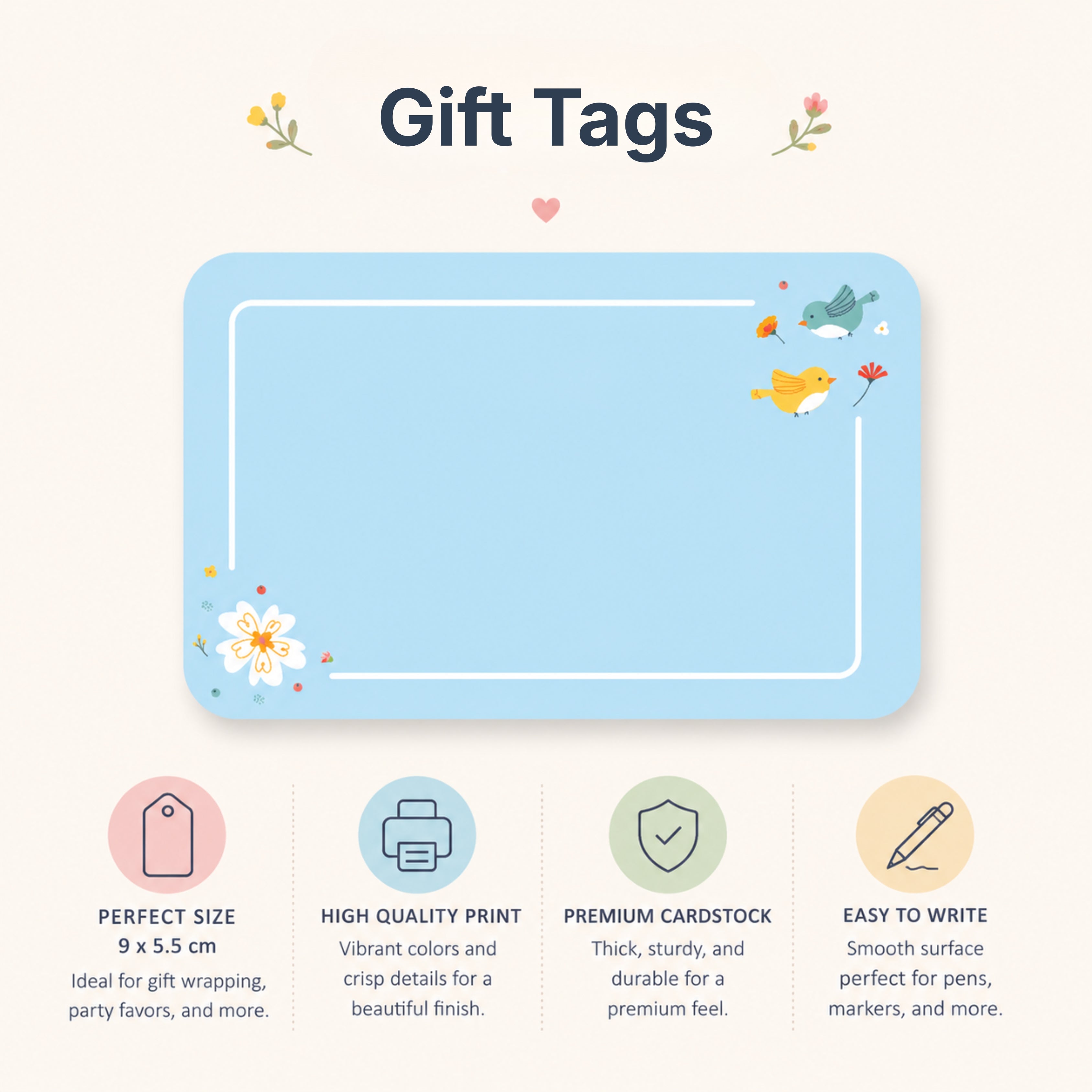 Loope Gift Tag- Flora | Loope | GI0014542