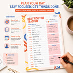 Loope Daily Routine Tracker Notepad