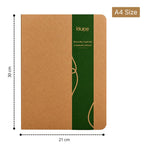 Loope Brown Eco Notebook A4 - Ruled