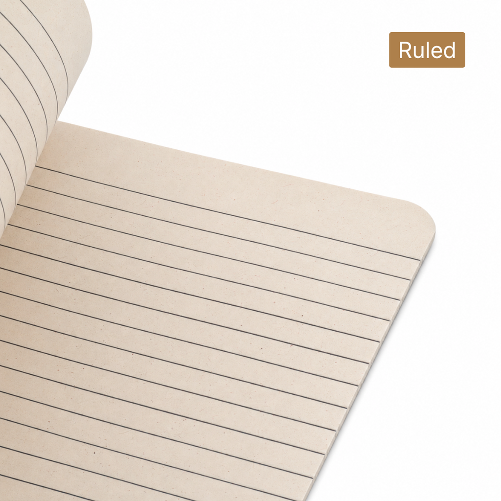 Loope Brown Eco Notebook A4 - Ruled