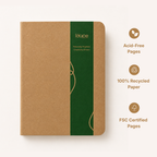 Loope Brown Eco Notebook A4 - Ruled