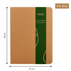 Loope Brown Eco Notebook A4 - Unruled