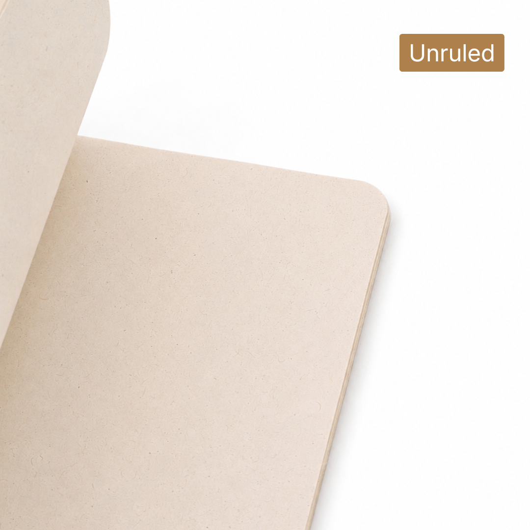 Loope Brown Eco Notebook A4 - Unruled | Loope | ST0068796