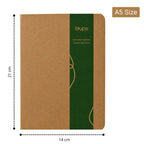 Loope Brown Eco Notebook A5 - Ruled