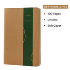 Loope Brown Eco Notebook A5 - Unruled